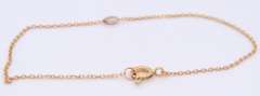 Favorite 18kt Yellow Gold Diamond Bezel Set Bracelet