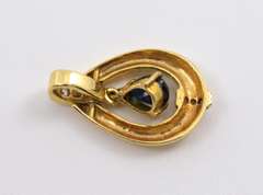 Cute Sapphire Pendant