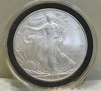 2010 Silver Eagle, 1 Troy oz .999 Silver