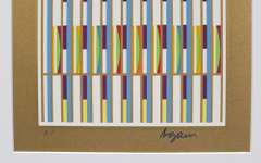 Original rare limited edition Agam. Hand signed by the artist