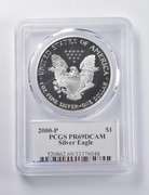PR69 DCAM 2000-P American Silver Eagle Signed Moy PCGS