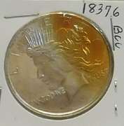 1 oz. .999 Silver round - Peace design, nice tone