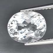 Exceptional 3.11ct collectors diamond white Goshenite