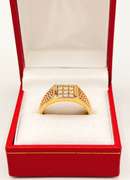 14kt Solid Yellow & Rose Gold Men's Ring