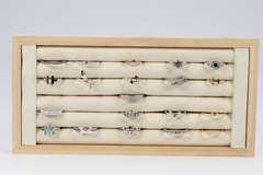 .925 Sterling Silver Curated Ring Set Lot of 20 Rings