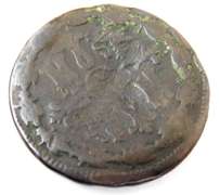 1818 Ferdin VII D.6. HISP Rex Coin