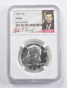 PF68* STAR 1964 Kennedy Half Dollar Signed Label NGC