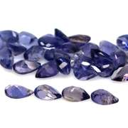 Gorgeous 9.17ct high luster blue violet Iolite set