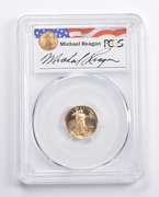 PR69 DCAM 2000-W $5 American 1/10 Oz Gold Eagle Reagan Legacy PCGS