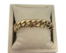 Large 14kt Solid Yellow Gold Miami Cuban Link Bracelet- 88.0 Grams!