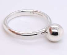 Tiffany & Co Hardware 8mm Ball Ring
