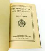 1924 Masonic Book - The Morgan Affair & Anti Masonry