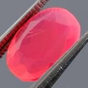 Gorgeous 1.52ct faceted flamingo pink Opal