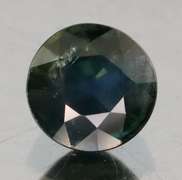 Silky! 1.25ct UNHEATED midnight blue-green Sapphire