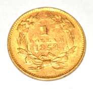 1854 Type 2 Princess US $1 Gold Coin