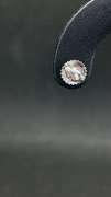 1.80 CARATS T.W. CONFLICT FREE LAB GROWN ROUND BRILLIANT CUT DIAMOND STUD EARRINGS IN 14K WHITE GOLD WITH SCREWBACKS