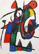 Miro, limited edition lithograph 1975