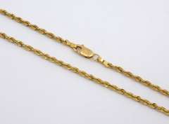 Useful 14k Rope Pendant Necklace