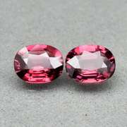 Ravishing 1.83ct rich pinkish violet Rhodolite Garnet set