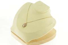 14K Yellow Gold Victorian Domed Scroll Work Vintage Charm/Pendant