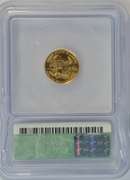 Flawless Gem BU 2001 $5 American Gold Eagle. ICG MS70