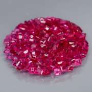 Premium 3.35ct 180 piece princess cut Ruby set