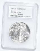 1987 American Silver Eagle - .999 Fine Silver