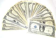 30 Various Series 1957 $1 Silver Silver Certificates
