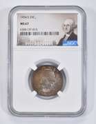 MS67 1954-S Washington Quarter - Graded NGC Original Tone