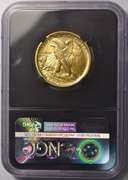 2016 W Gold Walking Liberty Half Dollar 1/2oz Gold NGC SP70