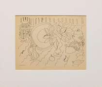 Rare H. Matisse original offset lithograph, 1943