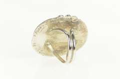 Sterling Silver Turquoise Southwestern Handmade Cabochon Ring