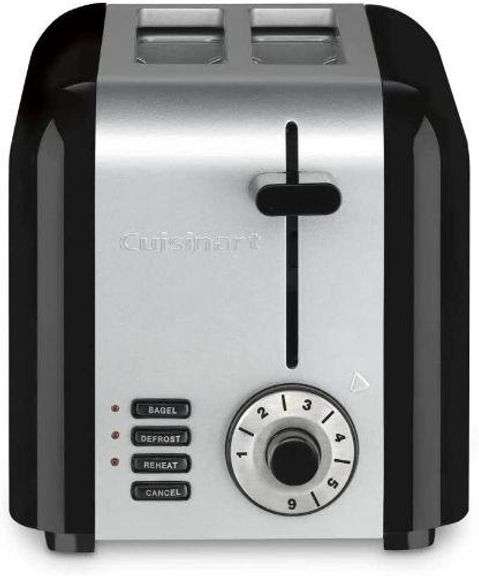 Cuisinart 2-Slice Compact Stainless Toaster