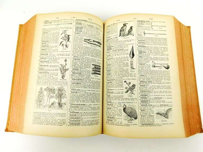 1938 Nouveau Petit La Rousse French Dictionary