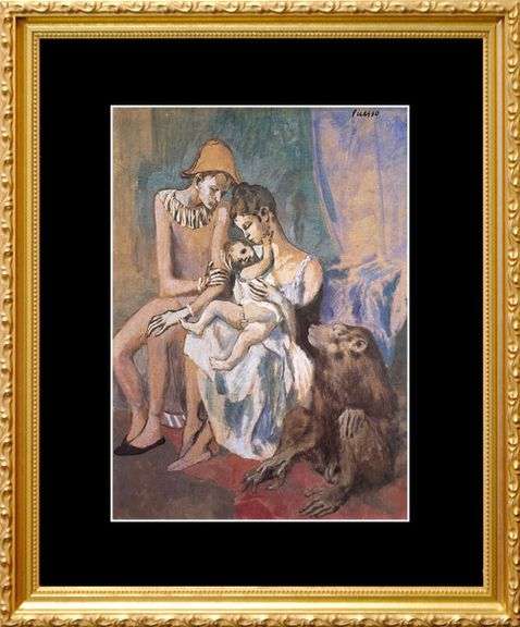 Pablo Picasso, Harlequin Family (1905)