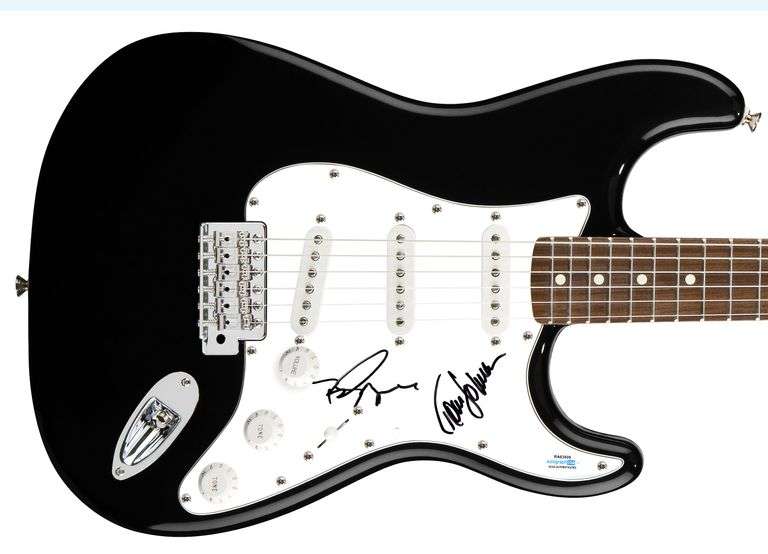 Doobie Brothers Autographed Signed Guitar ACOA