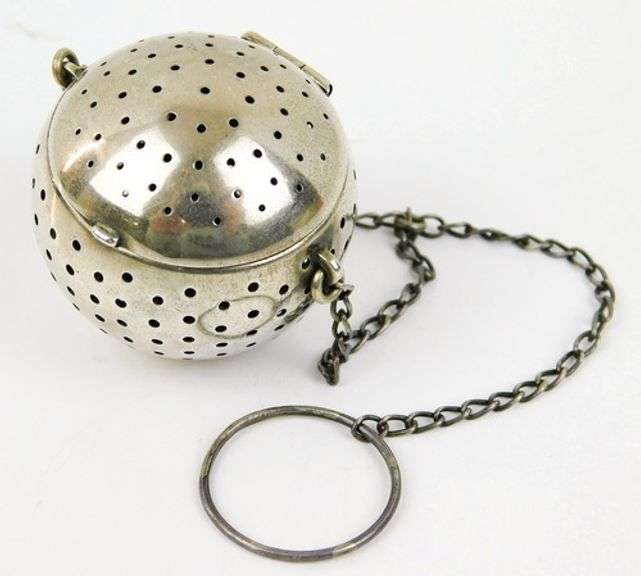 Early Sterling Silver Tea Ball