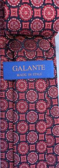 Fine Quality Italian Hand Made Silk Tie By Galante
