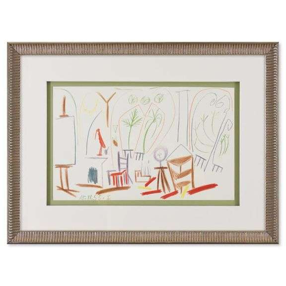 Carnet de Californie 15.11.55-I by Picasso