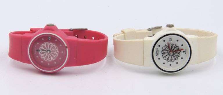 Group Lot of 37 Amitron Spiral Quartz Watches