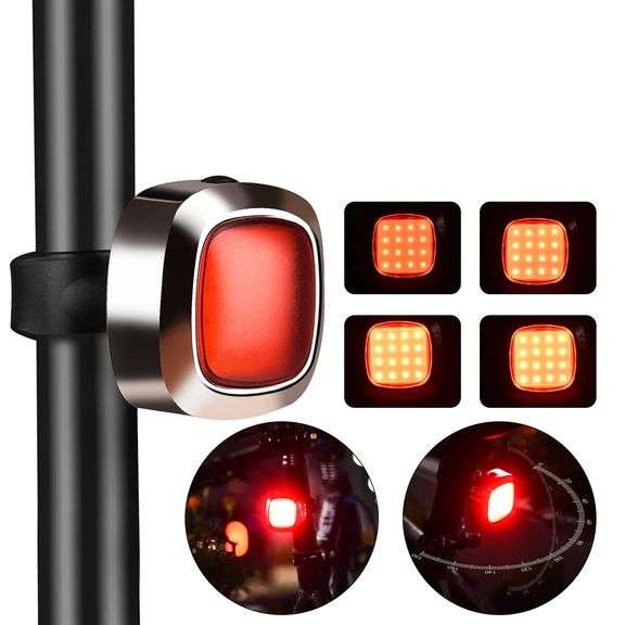 Smart USB Rechargeable Bike Taillight: Ride Safely