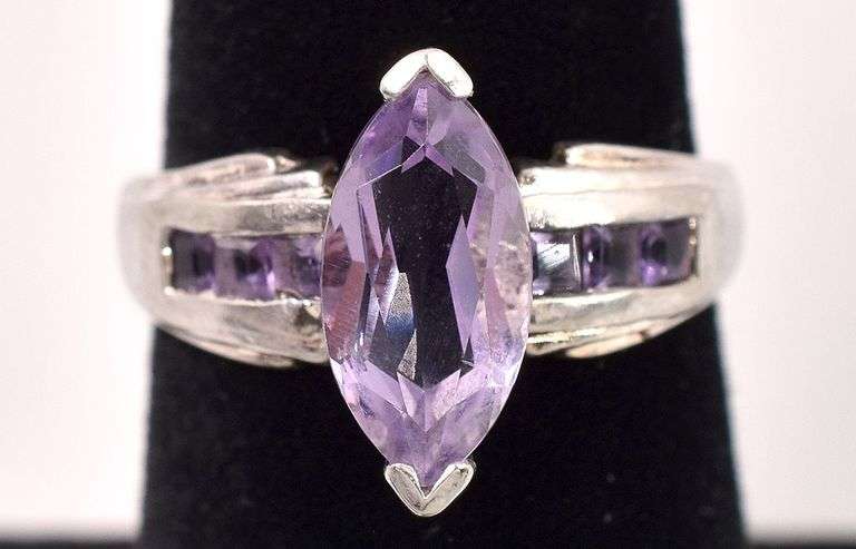 Sterling Silver Amethyst Ring