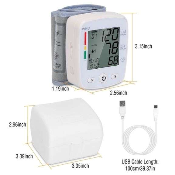 Wrist BP Monitor: Quick, Accurate, and Portable