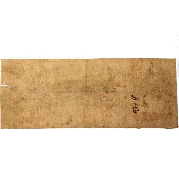 May 1 1862 $ 1 Cotton Pledged $1 Note