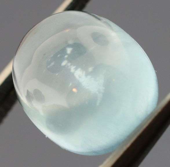 Glistening 3.84ct natural Aquamarine cabochon