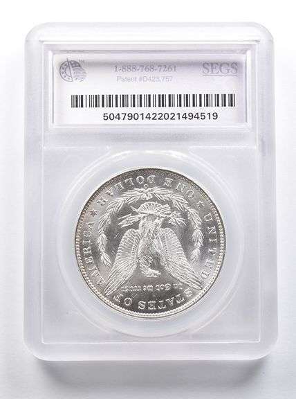 MS62 1887-O Morgan Silver Dollar SEGS
