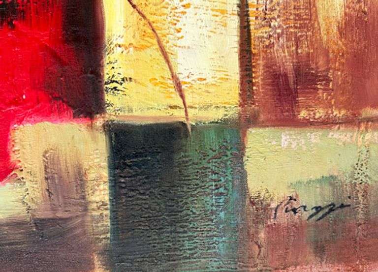 ONE OF A KIND OIL PAINTING ON CANVAS