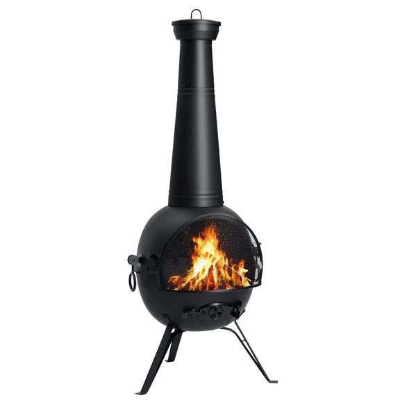 Cast Iron Outdoor Fireplace