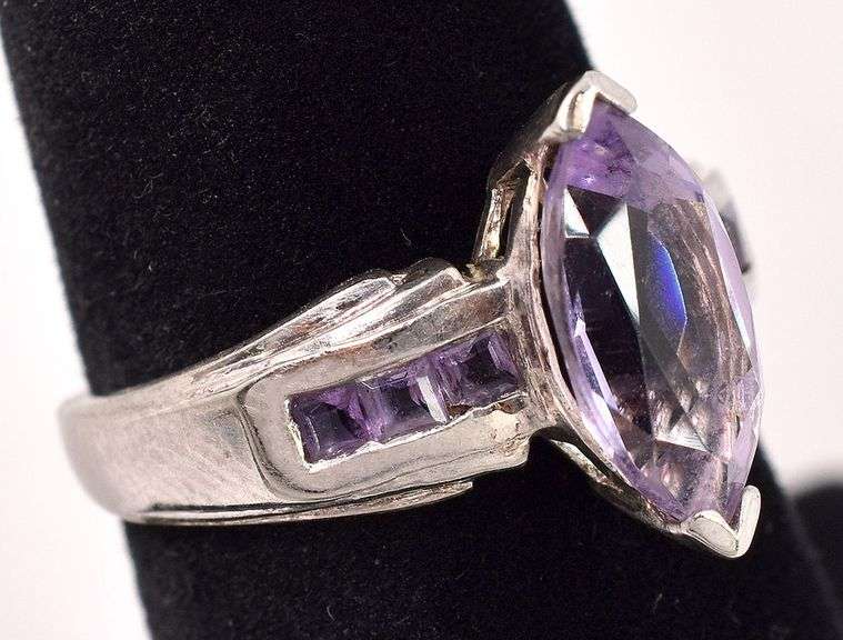 Sterling Silver Amethyst Ring