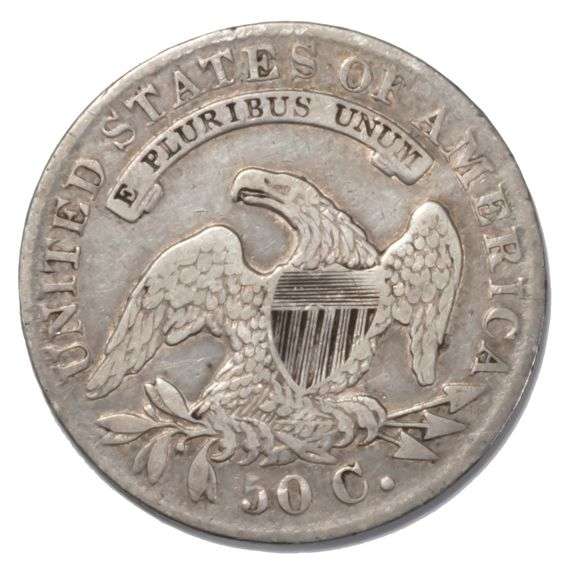 1832 Large Letters Bust Half